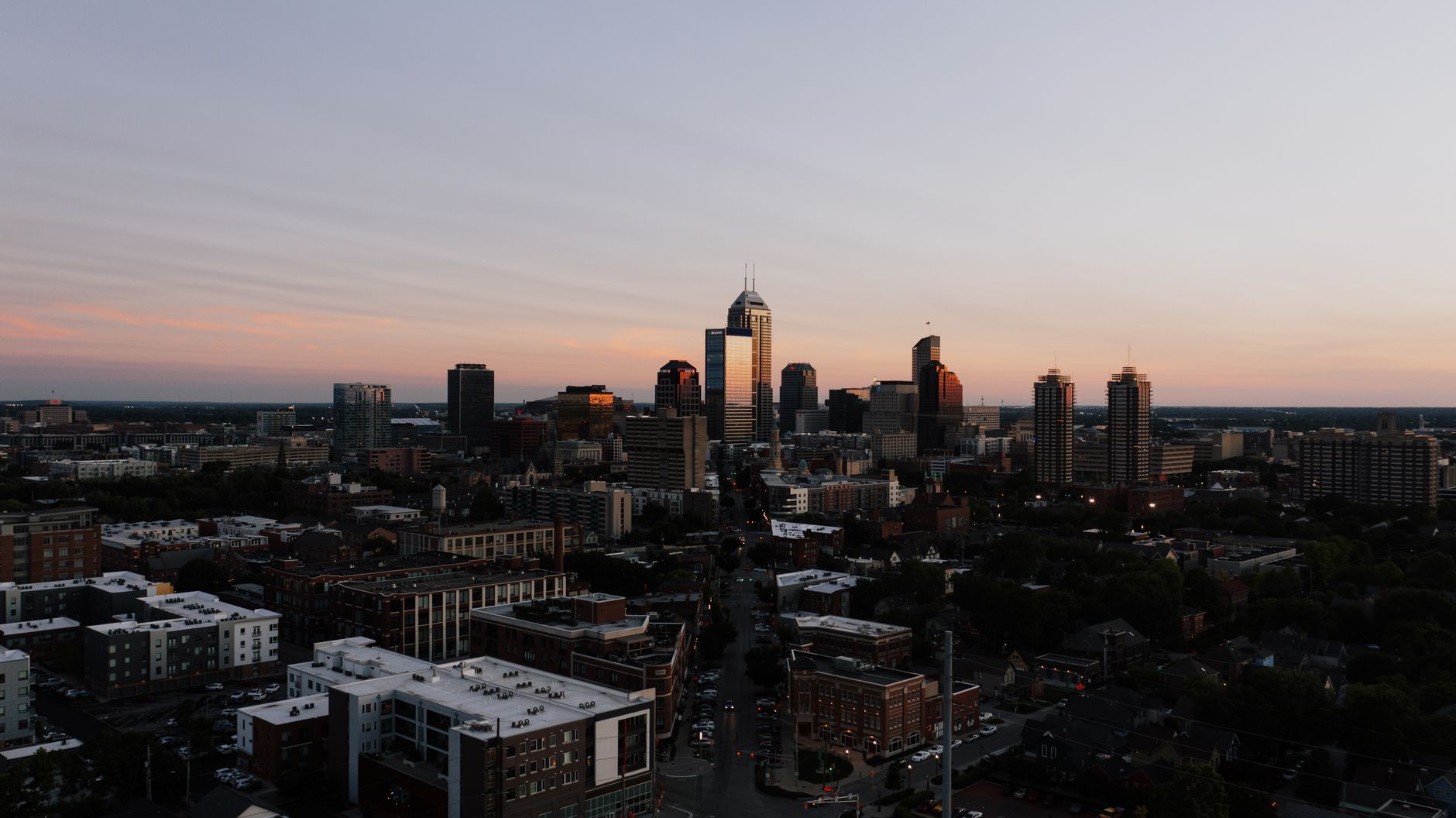 Paisagem de Indianapolis, Indiana