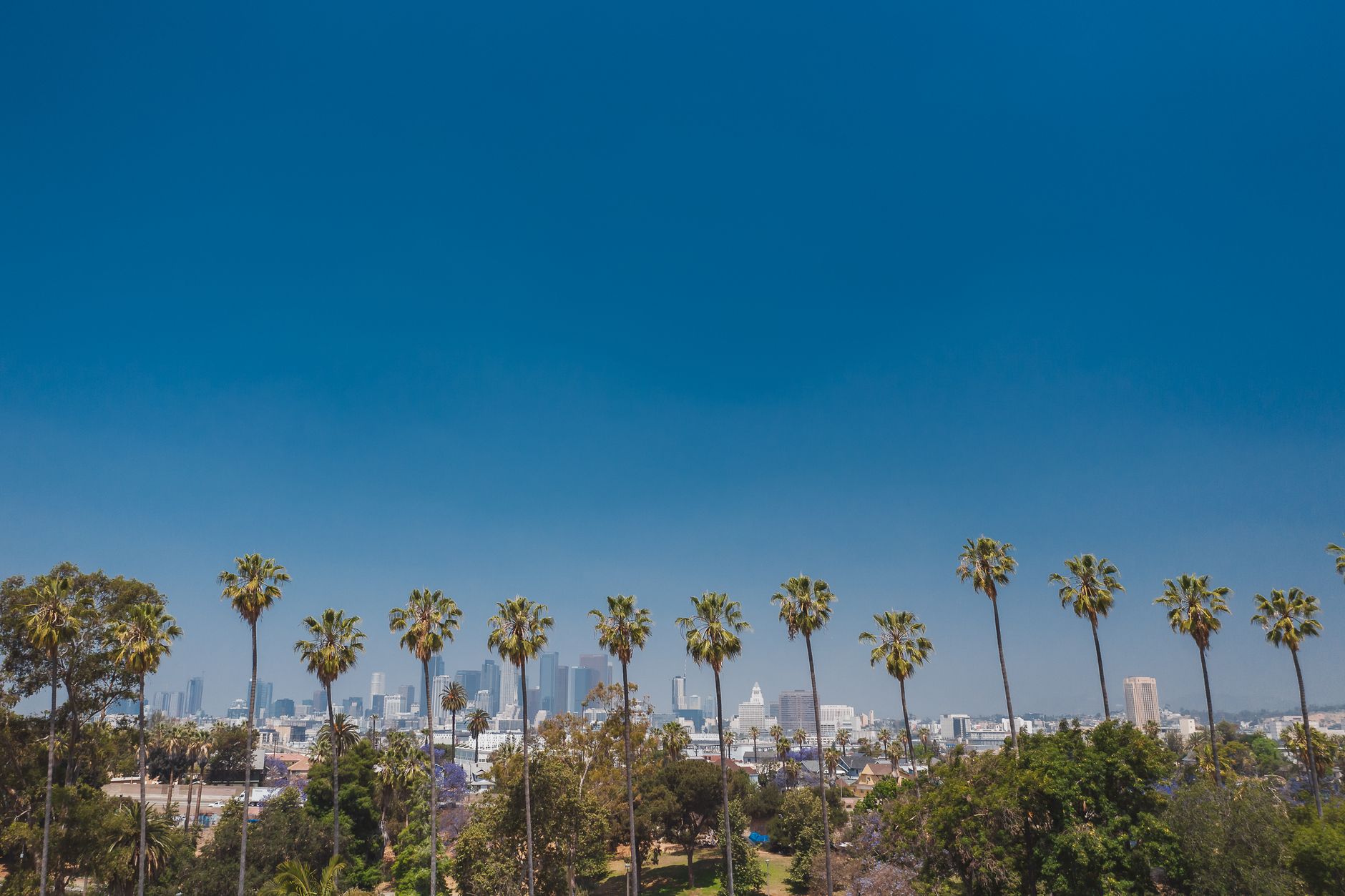 Paisagem de Los Angeles, Califórnia