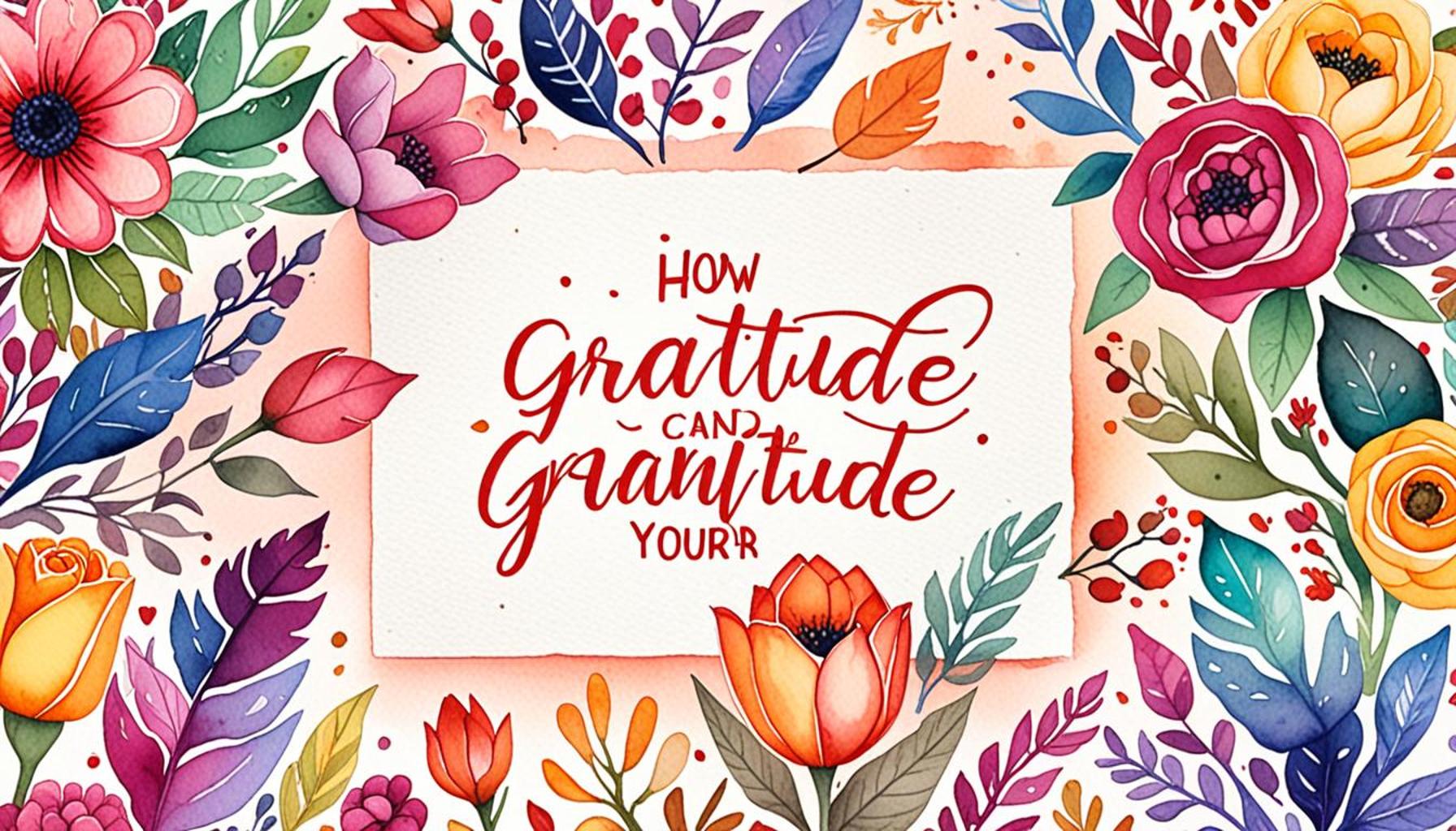 How Practicing Gratitude Can Transform Your Mindset and Increase Motivation