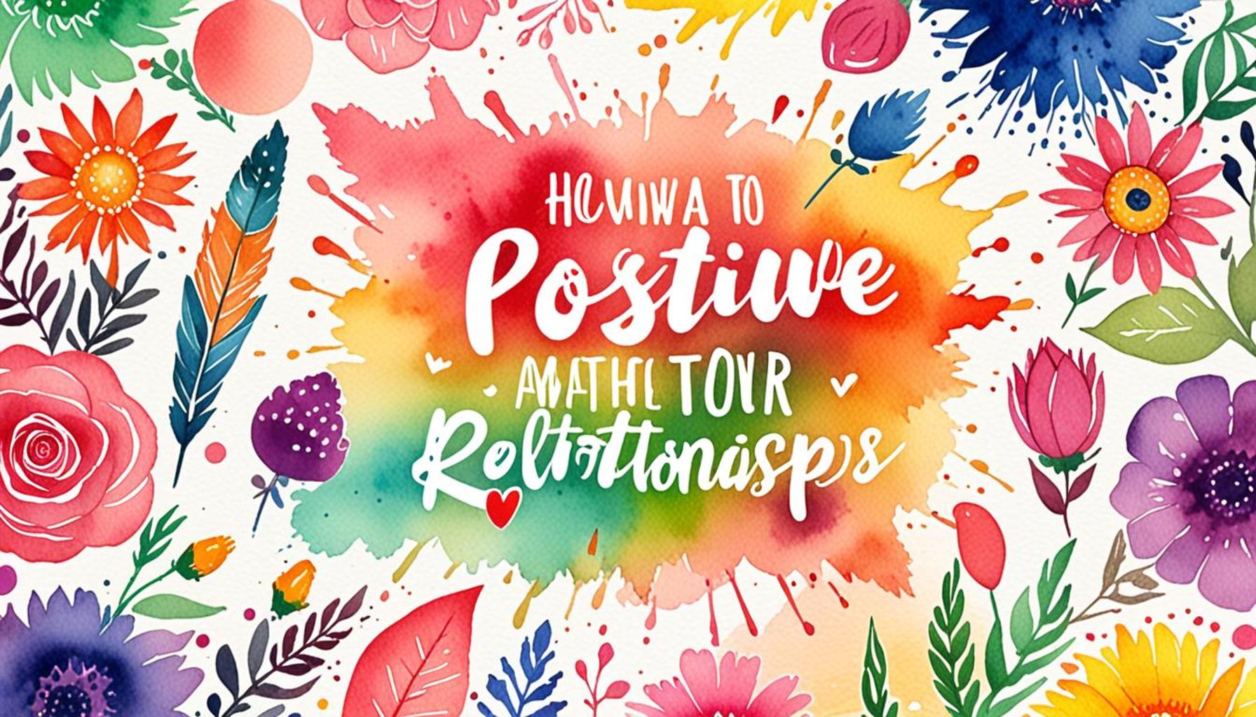 How to Use Positive Affirmations to Improve Personal and Professional Relationships