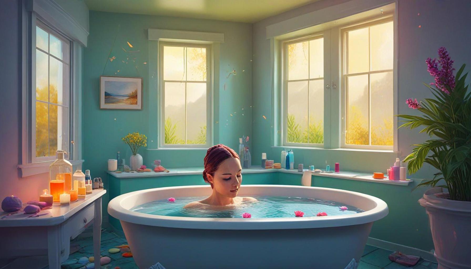 Calming the Mind: Meditation Techniques in the Bath to Reduce Stress