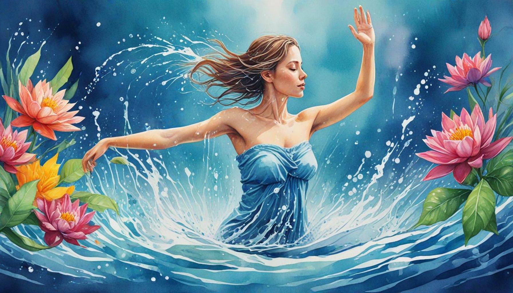 The Dance of Water: Finding the Flow of Life Through Bath Meditation