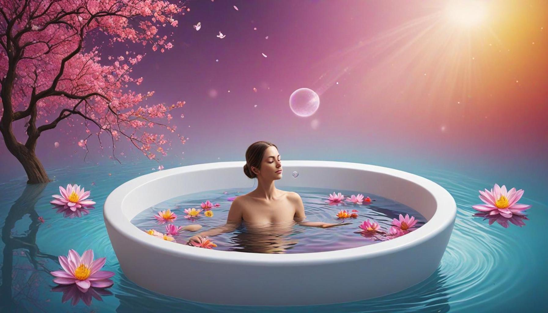 Harmony between Body and Mind: The Symphony of Bath Meditation for Emotional Balance