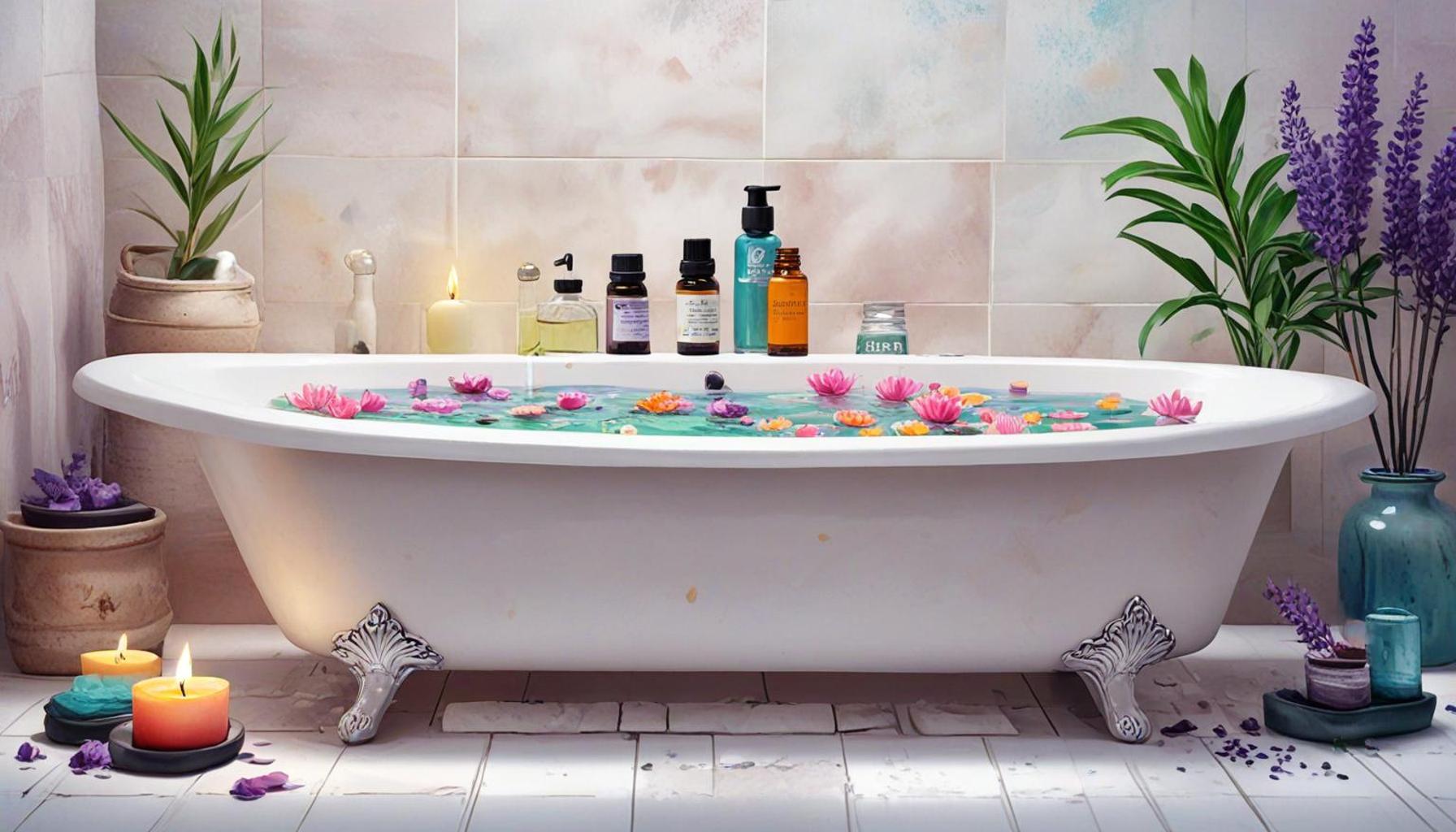 The Synergy Between Aromatherapy and Meditation in the Bath: Using Essential Oils to Enhance Relaxation