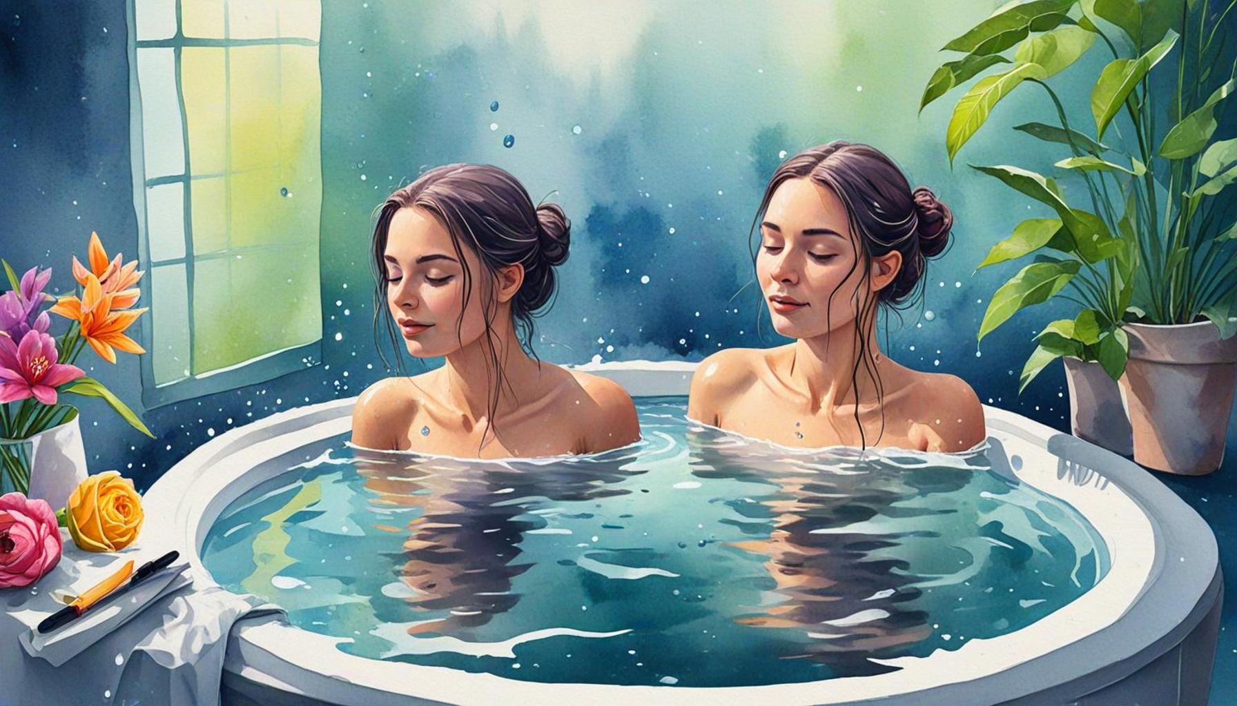 Bathing as Refuge: Meditations to Redefine Emotions and Promote Mental Clarity
